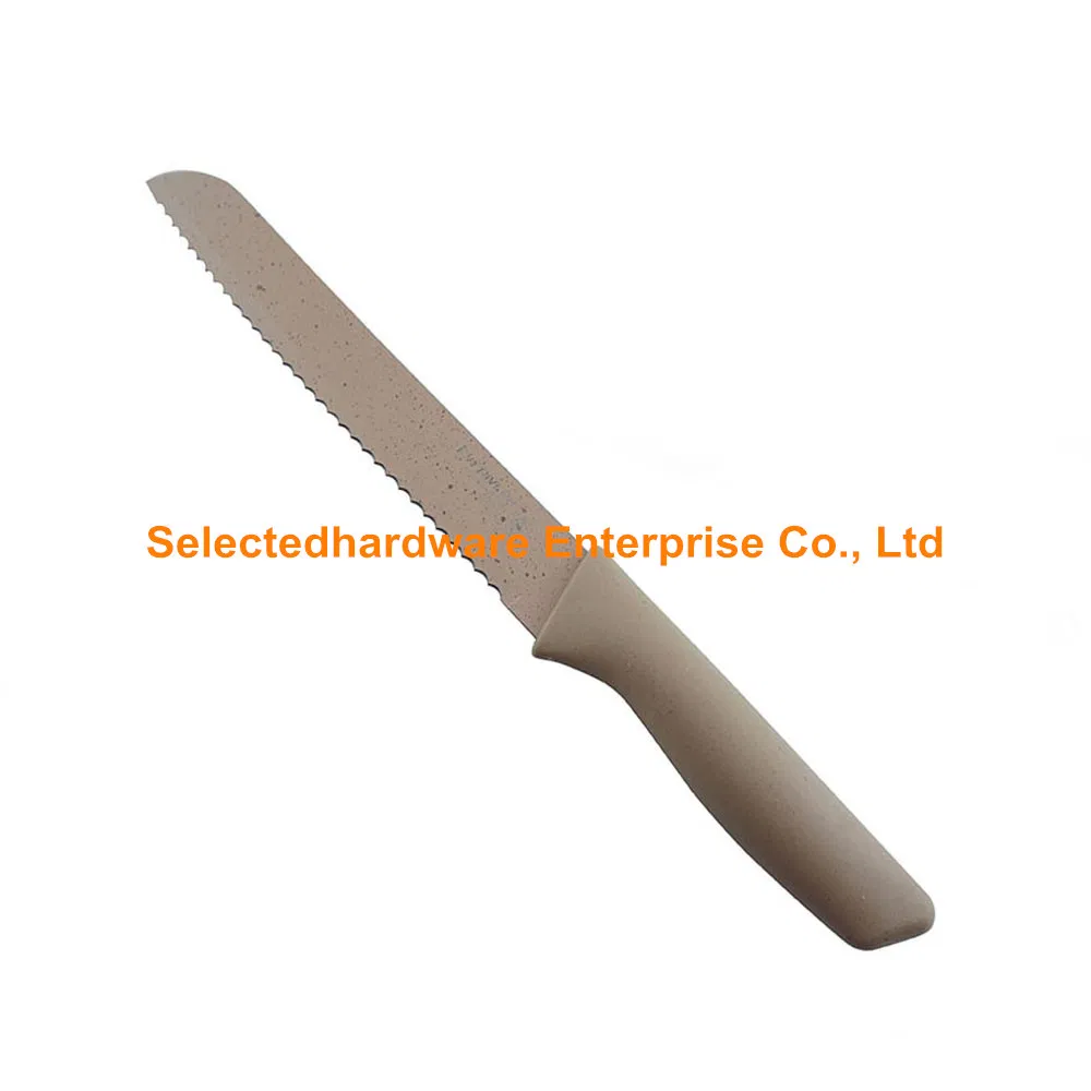 Straw Coating Blade Multifunction Kitchen Knife Set with Good Grips Prep Y-Peeler and Cutting Board