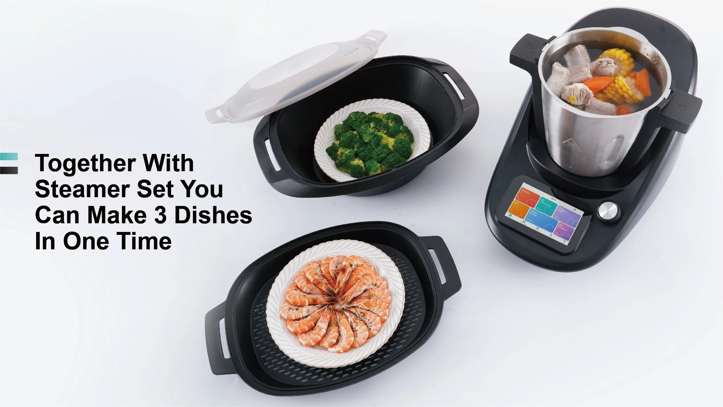 Kitchenidea Food Processor &amp; Vegetable Chopper for Slicing, Shredding, Mincing, and Puree