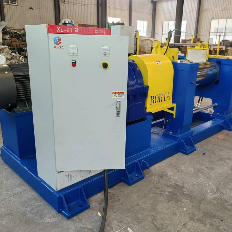 16-18 Inches Bearing Banbury Rubber Two Roll Open Mill Mixer Mixing Machine/Rubber Compound Production Line Machine