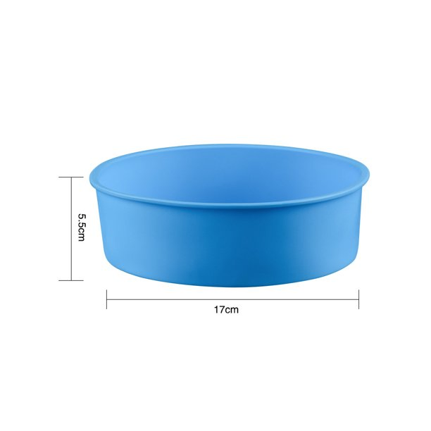 Silicone Layered Cake Mold Round Shape Rectangular Silicone Bread Pan Toast Bread Mold Cake Tray Mould Non-Stick Baking Tools
