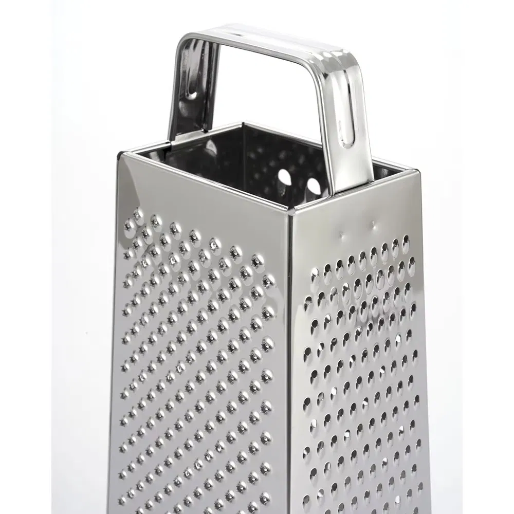 Multifunctional Stainless Steel Block Grater Manual Cheese Shredder Fruit Vegetable Cutter Potato Vegetable Preparation