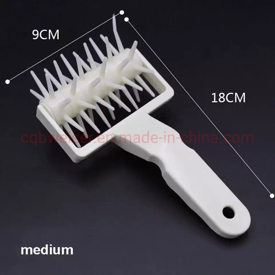 Plastic Pizza Wheel Pie Dough Roller Pitter Baking Tool Roller