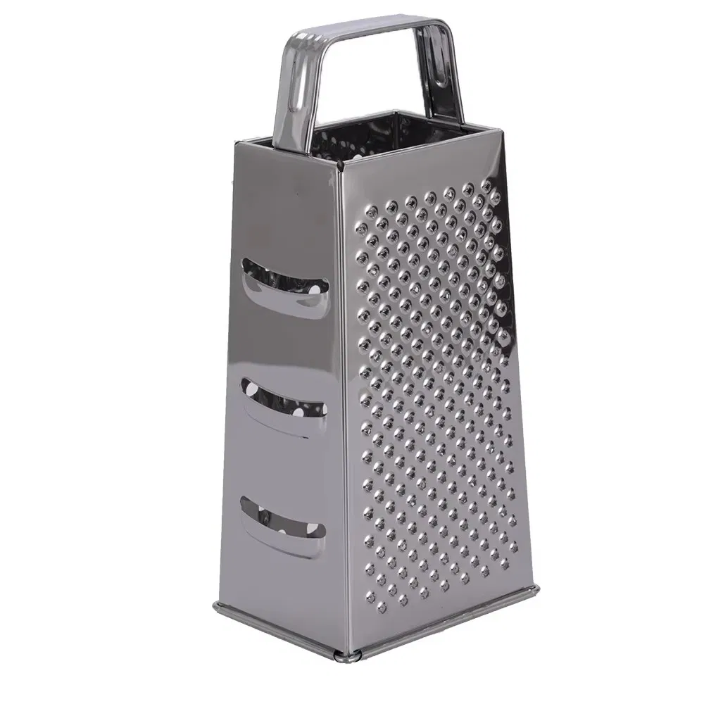 Multifunctional Stainless Steel Block Grater Manual Cheese Shredder Fruit Vegetable Cutter Potato Vegetable Preparation