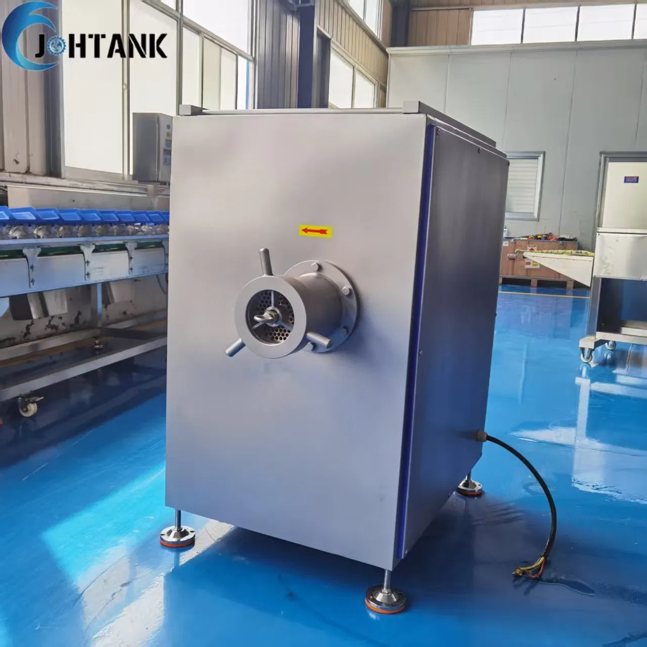 Fresh Meat Slicer Meat Grinder Stainless Steel Electric Meat Cutter for Slicing Meat Frozen Meat Processing