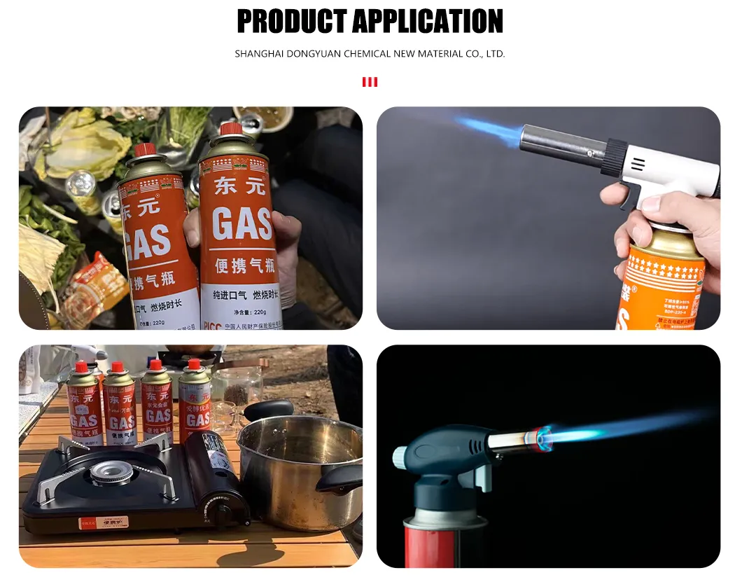 Application of Butane Gas
