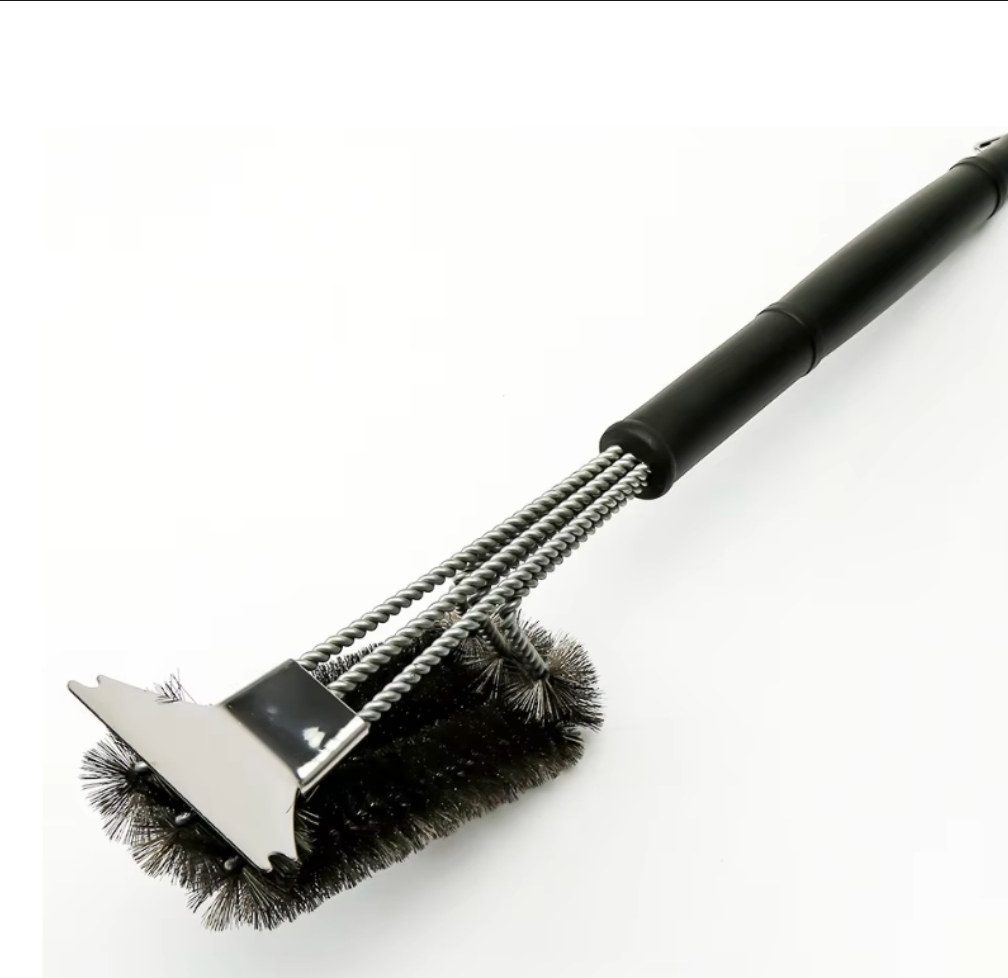 Durable Stainless Steel BBQ Brush for Grate Maintenance