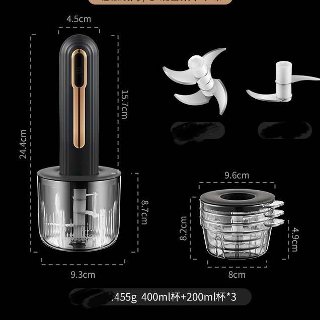 Auxiliary Food Machine Kitchen Multifunctional Meat Grinder Small Size