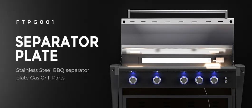 BBQ Heat Separator Plate 1