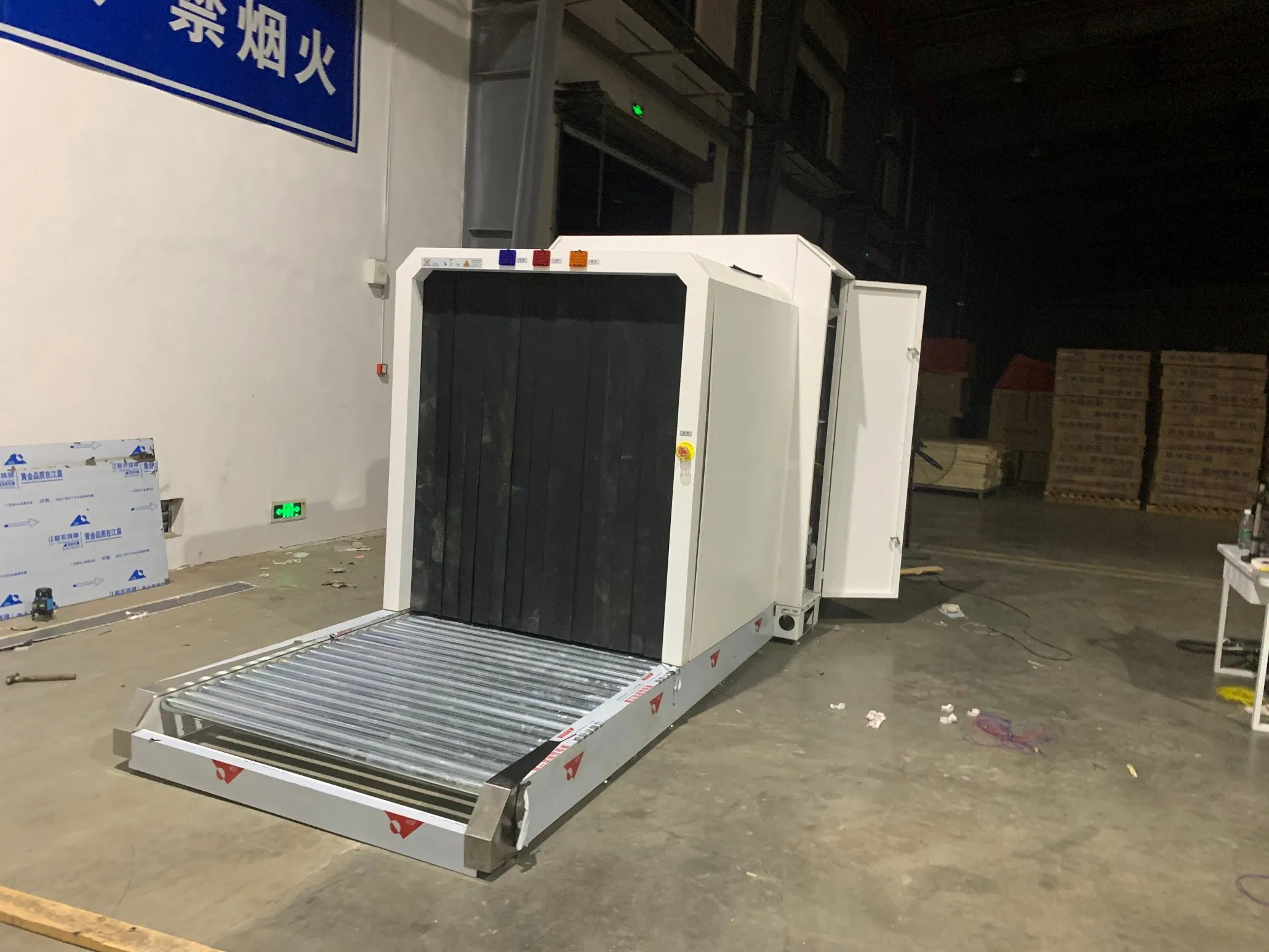 X-ray Security Inspection System of Roller Conveyoriwildetector X-ray Technology