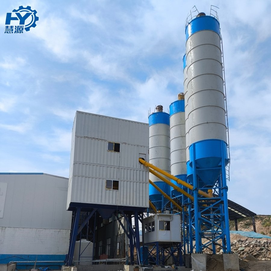 High Quality Customized China Factory Stationary Concrete Batching Mixing Plant