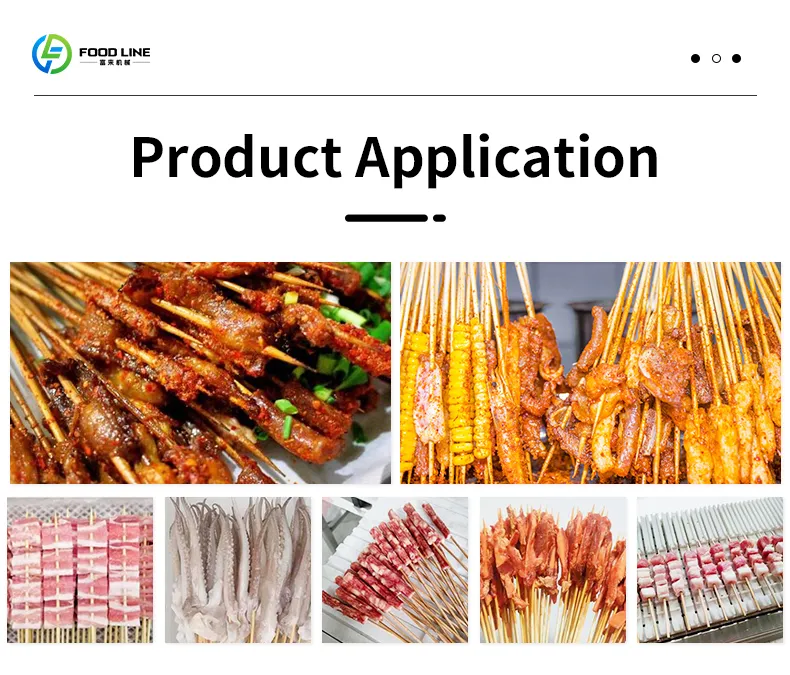 Heavy Duty Stainless Steel Chicken Skewer Equipment