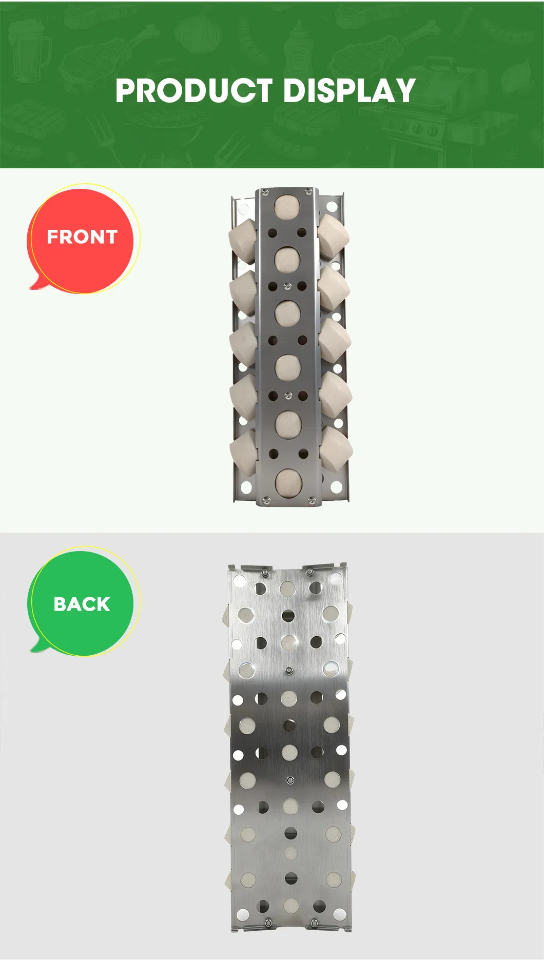 BBQ Accessory Dimensions