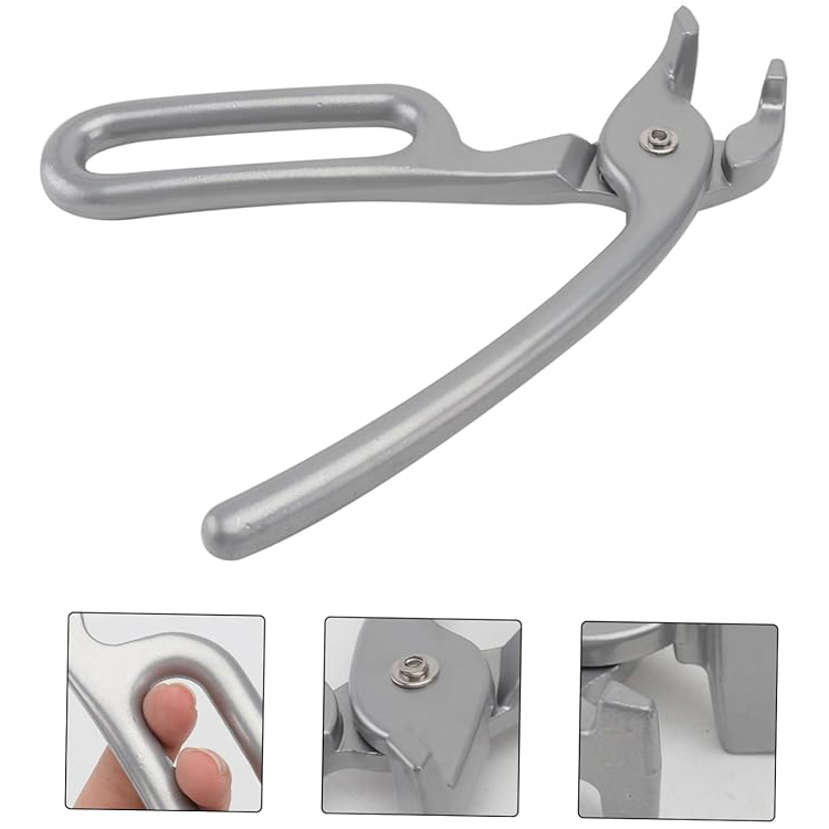 Kitchen Gadgets Anti-Burn Clip Aluminum Alloy Baking Pizza Pan Gripper Kitchen Tools