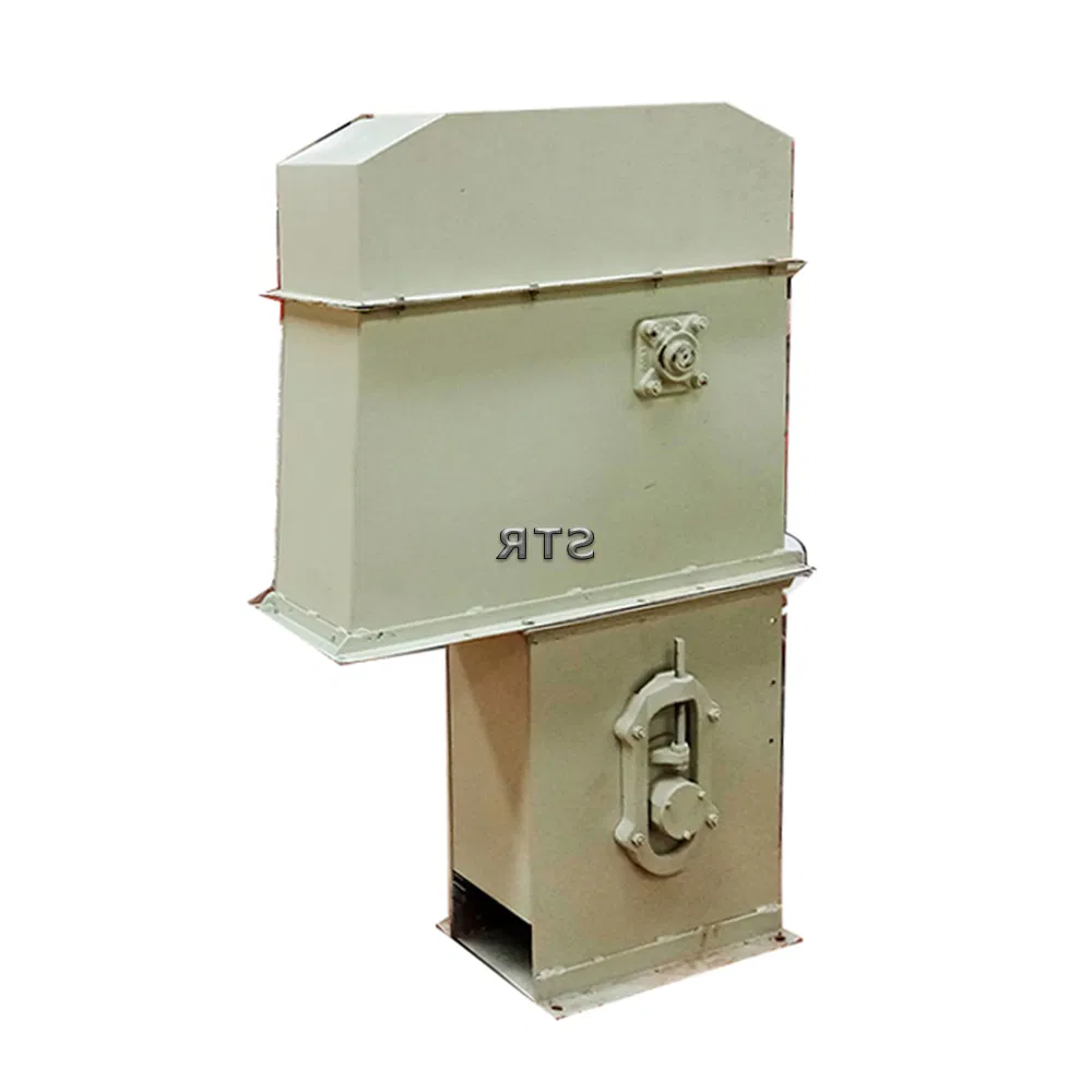 DTTG6 food processing bucket husk material handling vertical conveyor belt 35 mtr for coffee conveyors grain elevator system