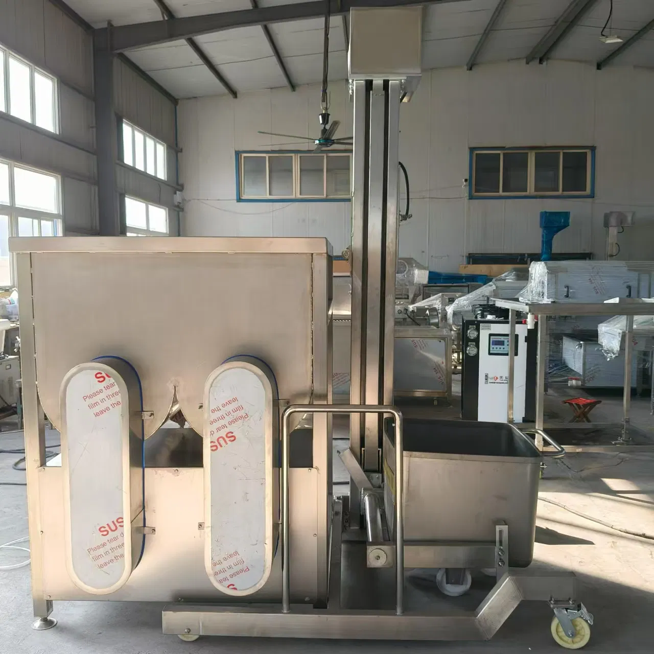 Industrial Automatic Vertical Bucket Elevator Conveyor SUS304 Food Grade Lifting Machine for Grain Powder Pellet Handling