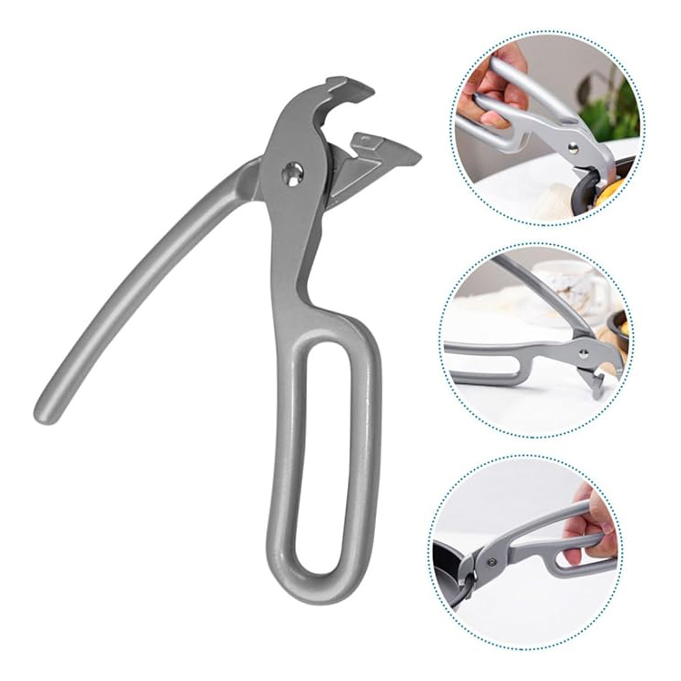 Kitchen Gadgets Anti-Burn Clip Aluminum Alloy Baking Pizza Pan Gripper Kitchen Tools