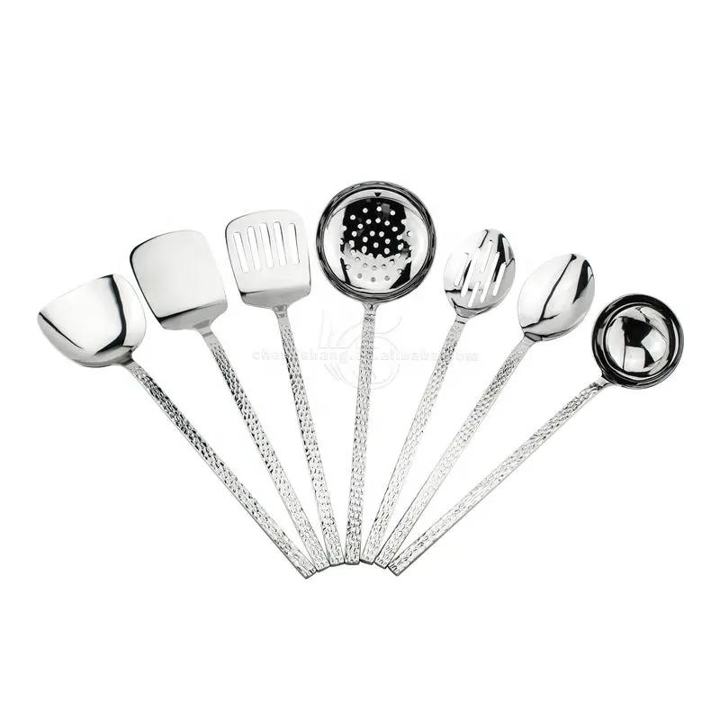 Kitchenware Stainless Steel Kitchen Tool Utensil Set Cooking Cookware Set with Spatula
