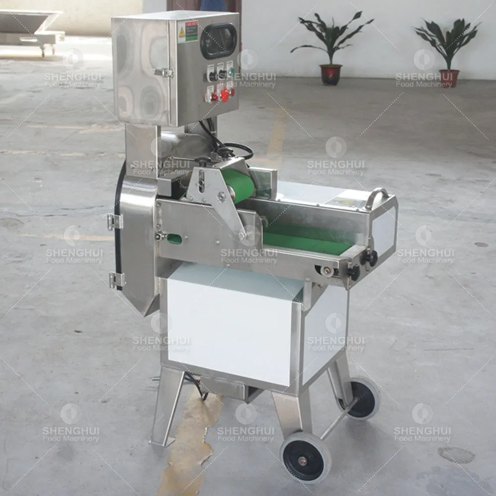 Automatic Kitchen Food Cutter Vegetable Cutting Machine Fruit Cutter Eggplant Slicing Machine Cucumber Slicer