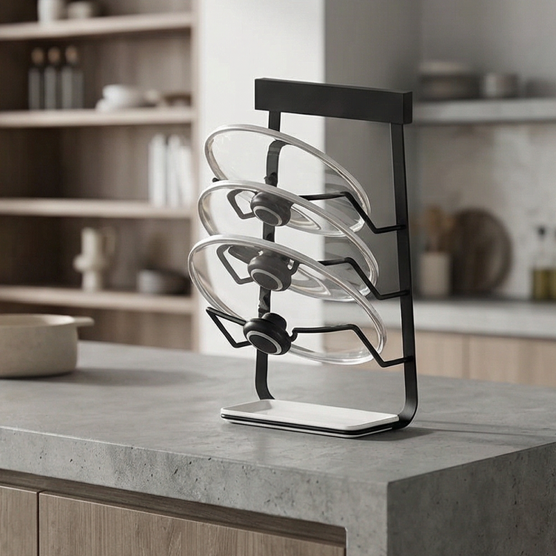 Ultimate Foldable Kitchen Wall-Huang Storage Set: Bowls, Knives, and Cutting Board