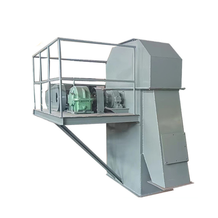 Industrial-Grade Carbon Steel Bucket Elevator for Food Handling