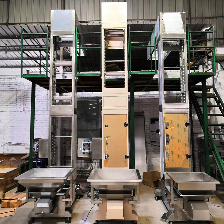 Bulk Material Handling Grains Chain Z Bucket Elevator in Food