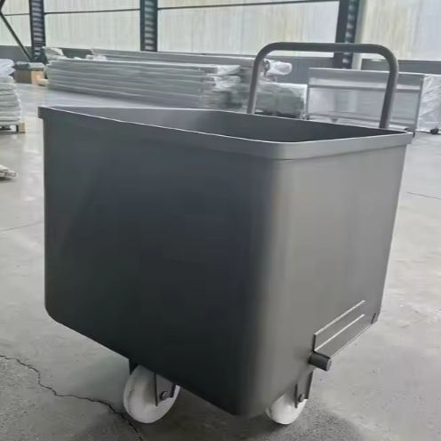 Heavy-Duty Food Grade Meat Cart for Efficient Handling