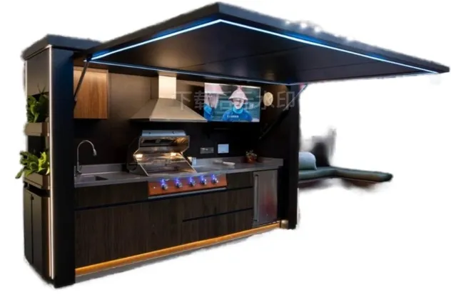 Outdoor Kitchen Detail 1