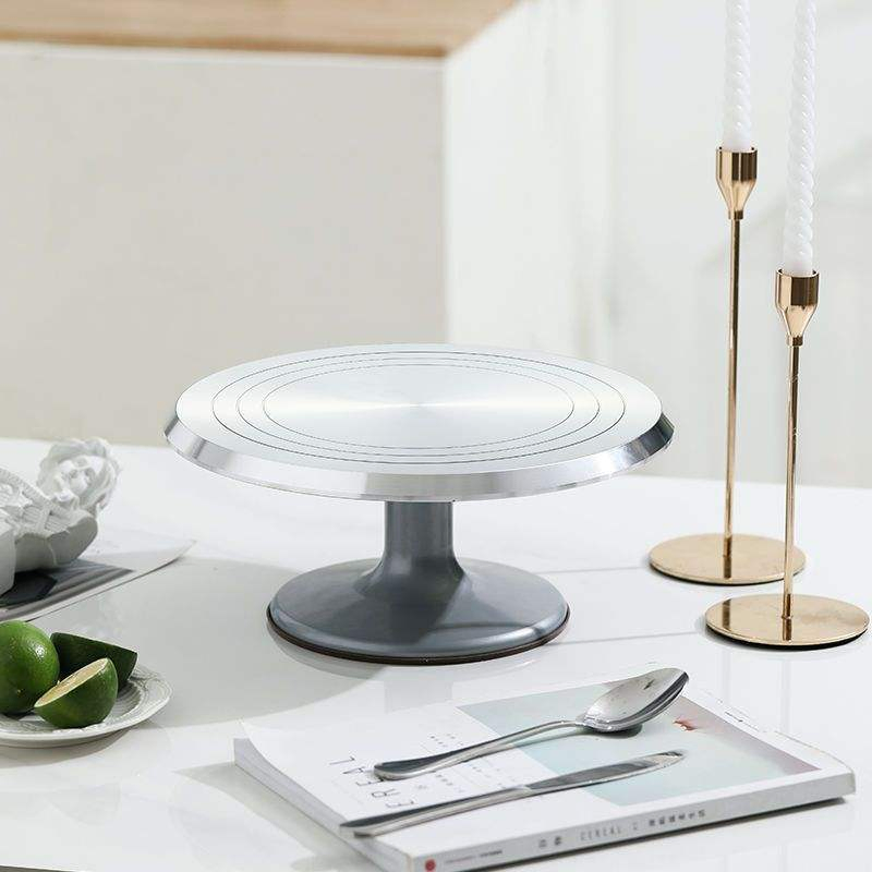 Cake Rotating Plate Baking Set Rotating Baking Plate Cake Wheel Tool