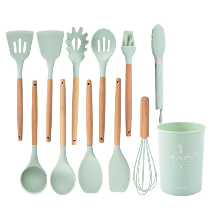 Kitchenware Gadgets Tools Silicone Nonstick Spatula Silicon Baking Kitchen Utensil Sets