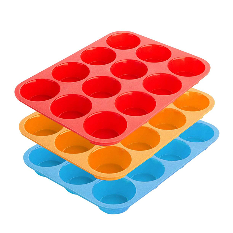 Baking Tool 12 Cavity Castle House Shape Chocolatesilicone Pancake