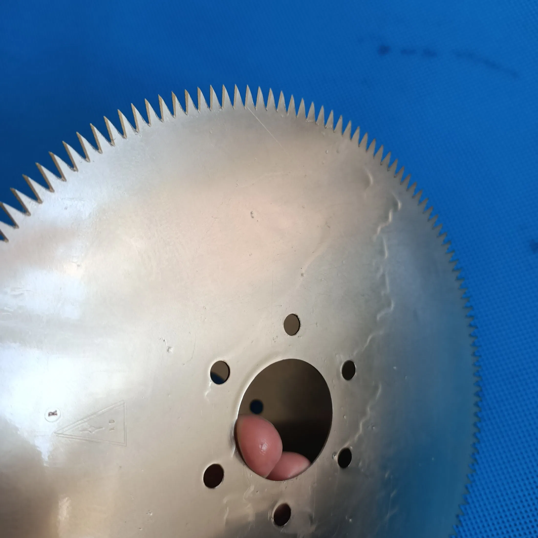 Round Saw Toothed Slicing Knife Food Paper Rubber Tire Packaging Industry