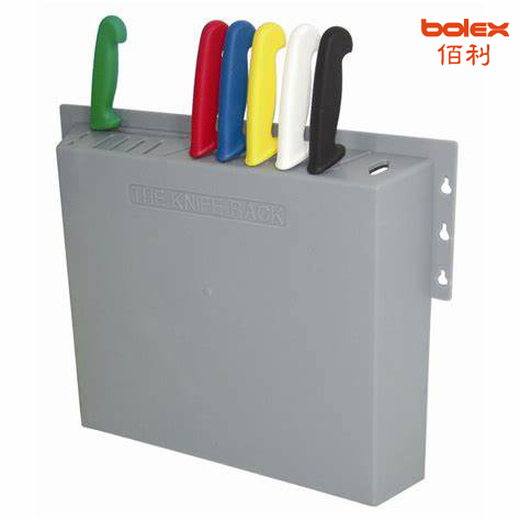 Wall or Table Mounted Knife Racks Holders Storages for Restaurants or Butchery Plants Commercial Kitchens