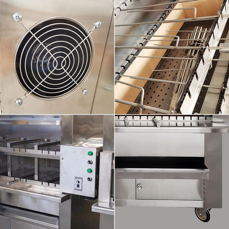 New Designed Commercial Barbecue Grill Machine Smoking Meat Machine Electric Smoke Machine