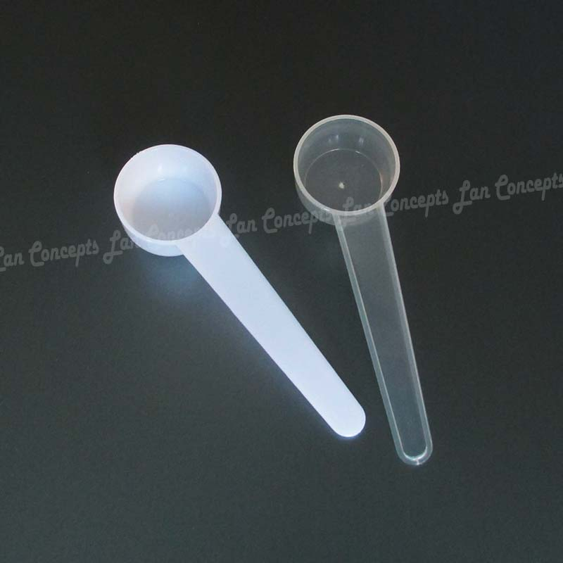 10ml Plastic Measuring Scoop 5 Gram Flat Spoon 5g Measure Spoons Kitchen Tools