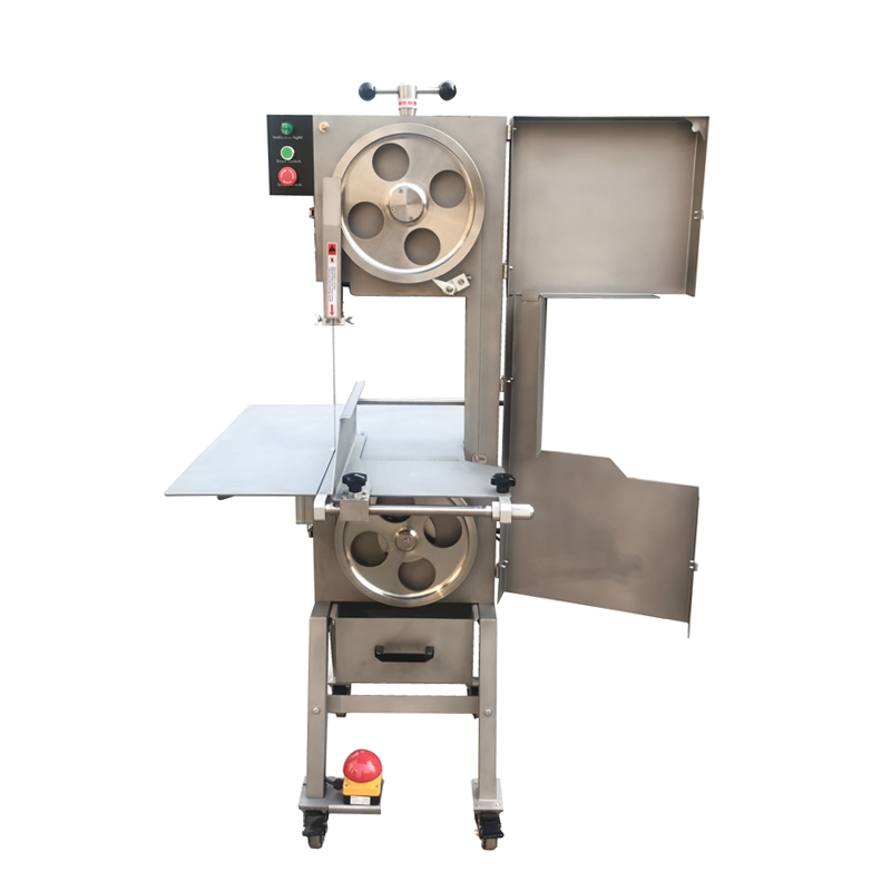 Qh-350 Automatic Rib/Pig/Tuna/Cattle/Animal/Ice Kitchen Bone Sawing Machine Meat Processing Cutting Equipment Bone Cutter Slicer Saw 1.5kw/2HP Manufacturer