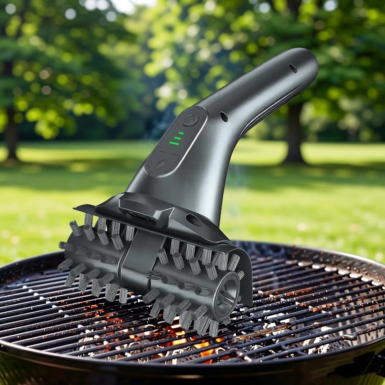 Reusable BBQ Cleaner Grill Brush Charcoal BBQ Grill Cleaning Brush Gv51