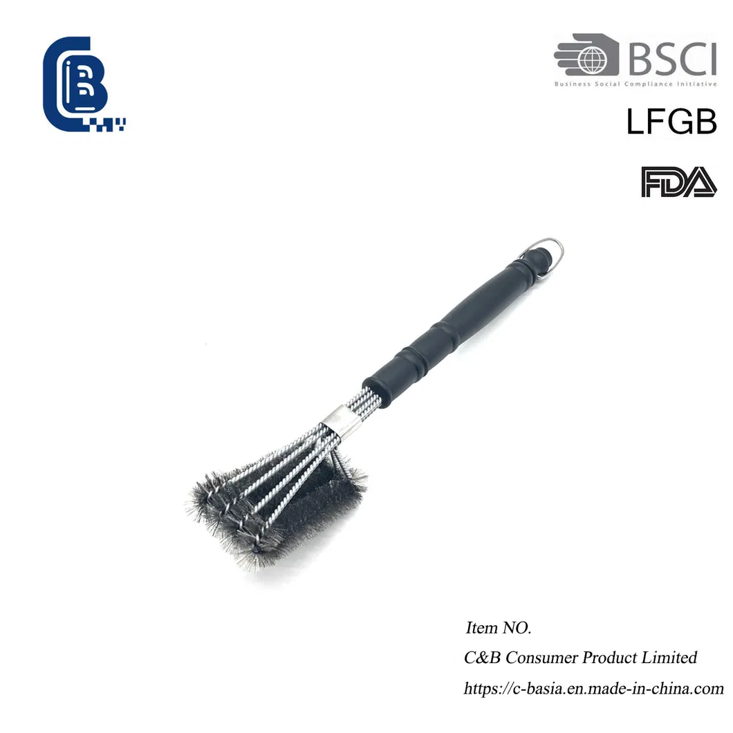 Handhold Bristle Grill Cleaning Brush