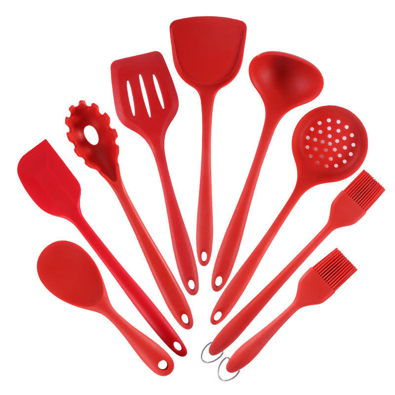 Factory-Customized Heat-Resistant Food-Grade Silicone Kitchen Utensil Set