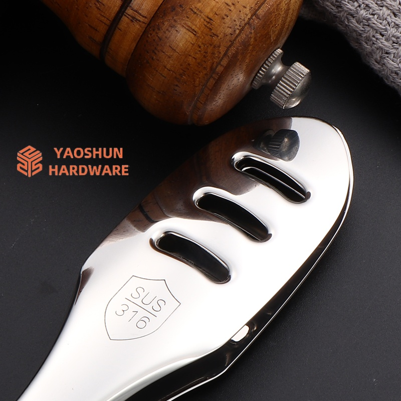 Bright Polished Stainless Steel Kitchen Utensil for Versatile Food Handling