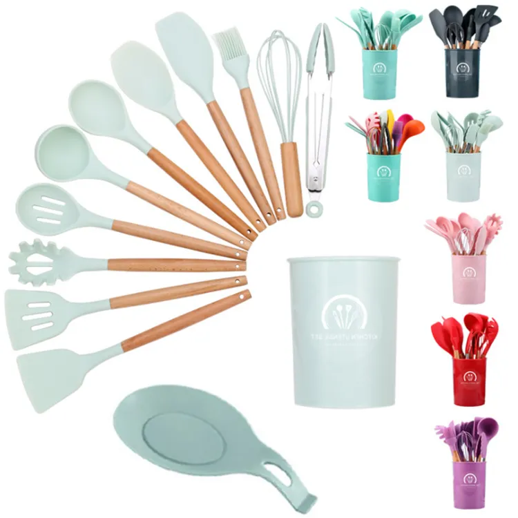 Silicone Kitchen Utensils Set 2