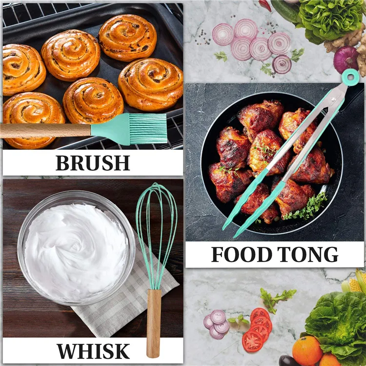 Silicone Kitchen Utensils Set 7