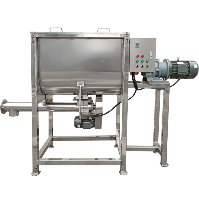 Customized Chemical Powder Stainless Steel 300kg Mixing Machine Horizontal Ribbon Mixer