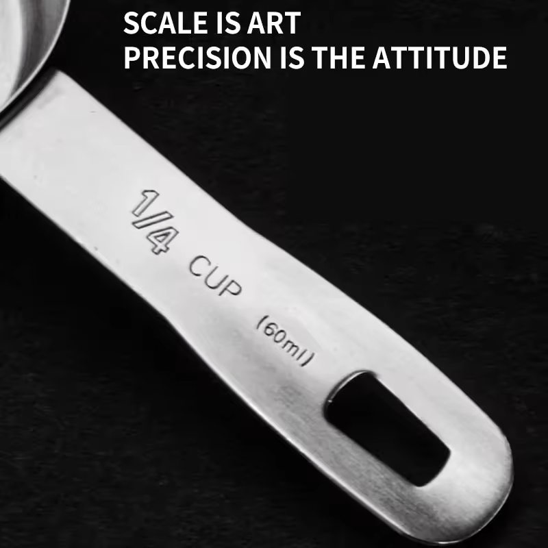 Hot Sale High Quality Kitchen Tools Stainless Steel Hot-Sell Coffee Measuring Cups Food Grade Cup 60ml