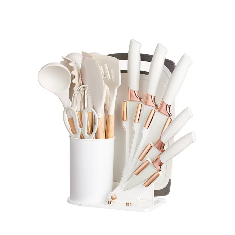 Premium Silicone Kitchen Utensils Set - Dishwasher Safe and Durable