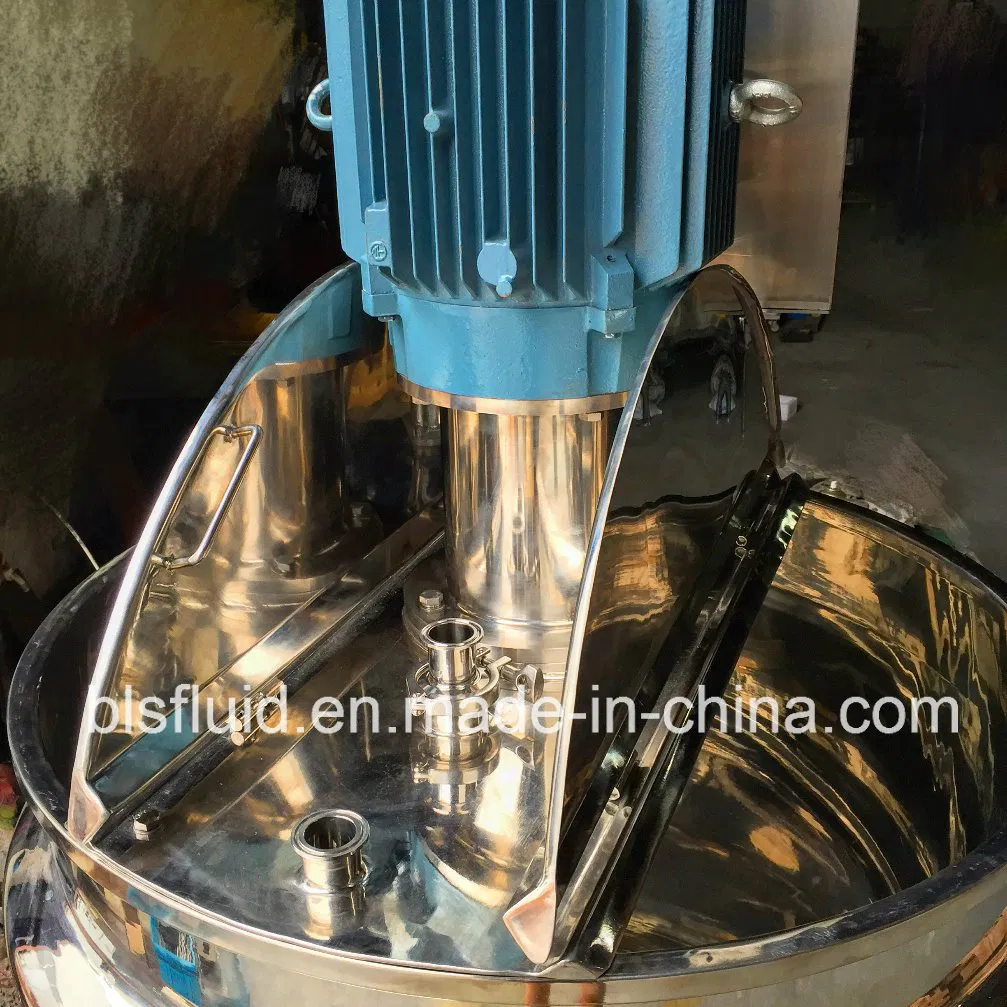 Customized 100L 500 Liters Stainless Steel Mixer Double Jacket Heater Mixing Tank
