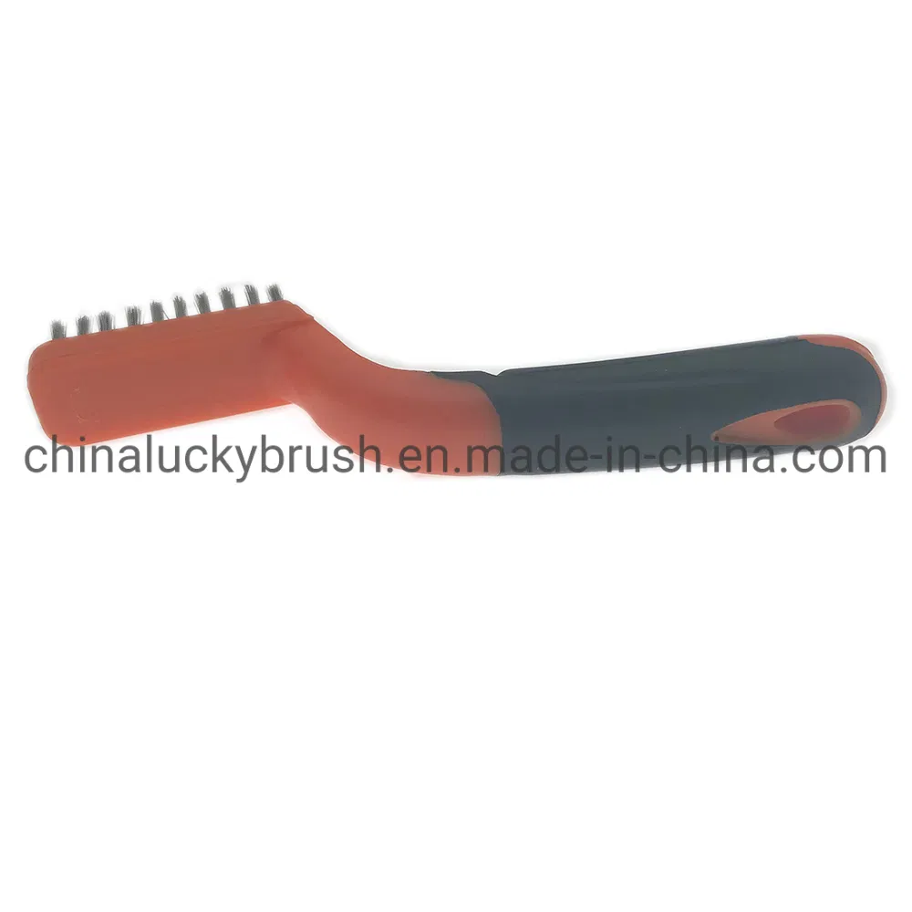 Stainless Steel Wire Grill Cleaning Brush Rust Removal Handle Tool Brush (YY-1035)