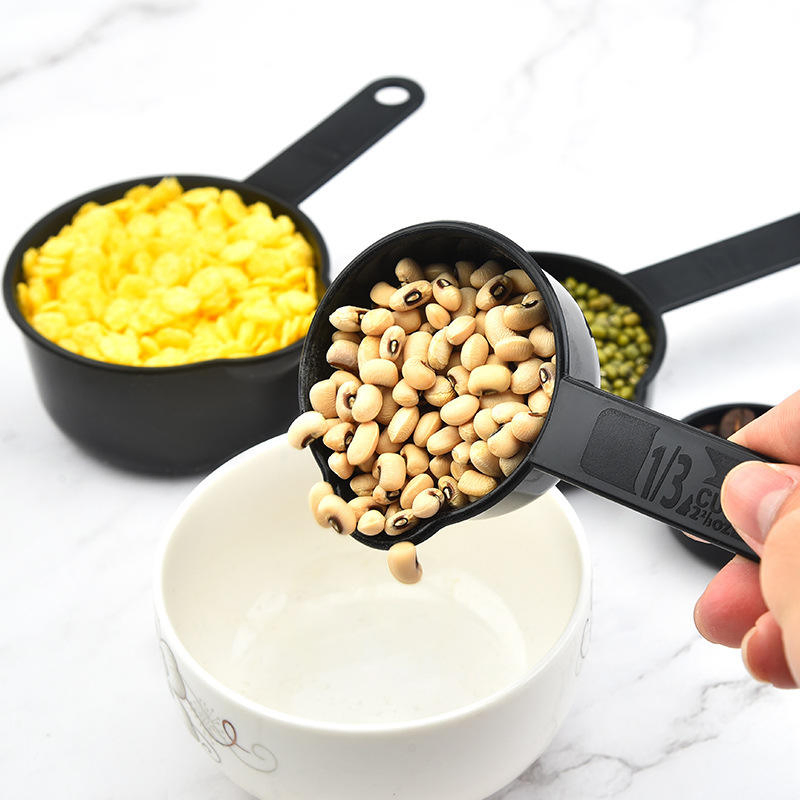 Wholesale Plastic Measuring Cups 5 PCS/Set Kitchen Baking Tool Measuring Spoon Measure Tools