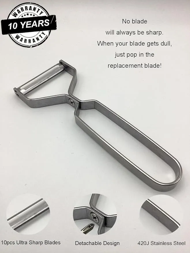 Replaceable Blades Peeler
