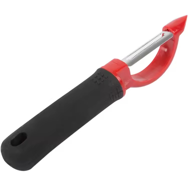 Premium Serrated Multifunctional Kitchen Gadget Vegetable Sharp Stainless Steel Potato Fruit Peeler