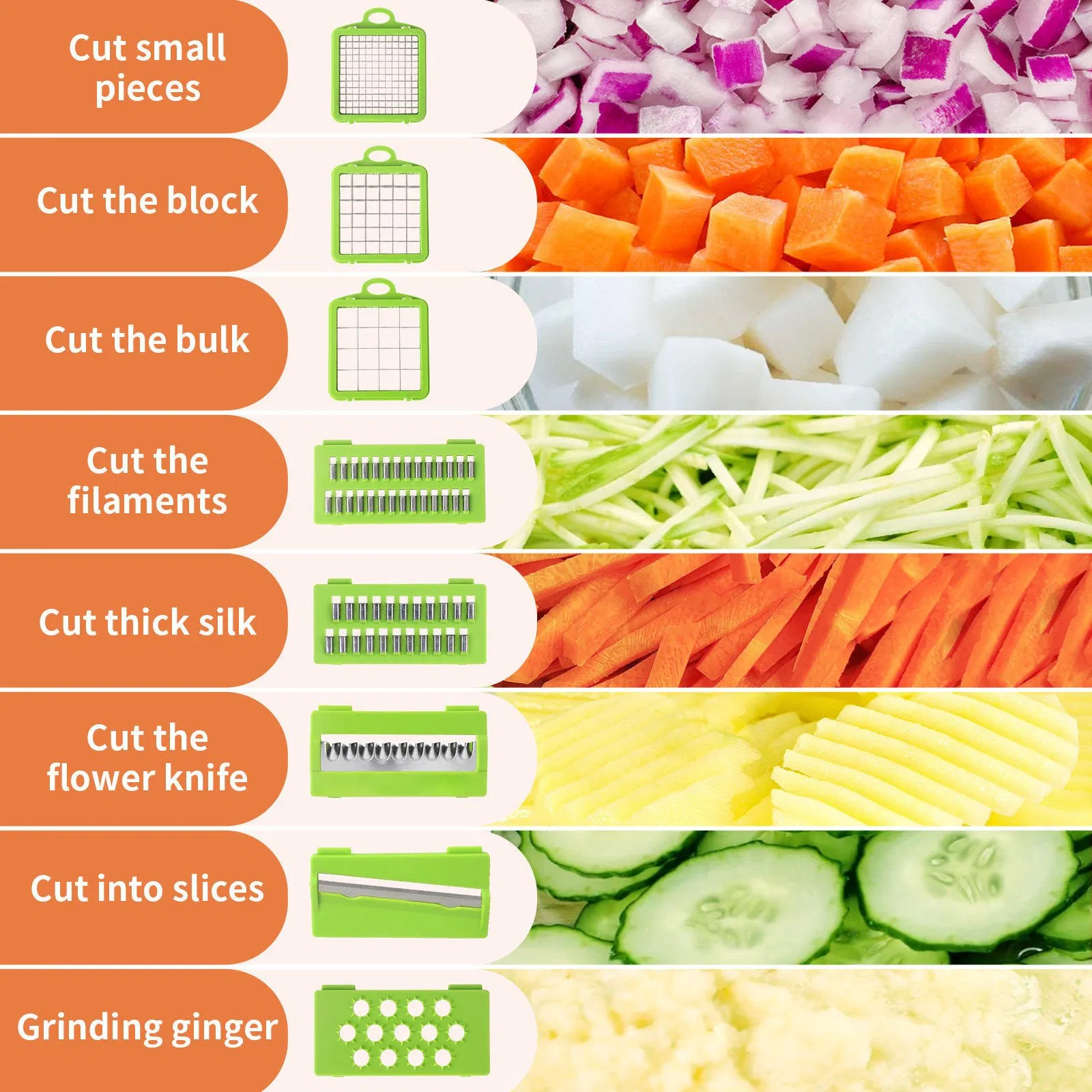 Versatile Kitchen Tool for Effortless Vegetable Meal Preparation